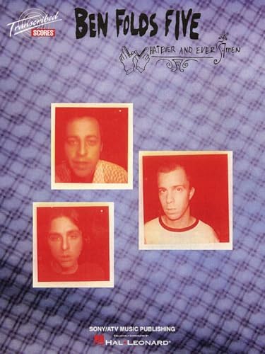 Amazon.com: Ben Folds Five Transcribed Scores Songbook for Guitar